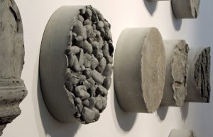 art made out of concrete