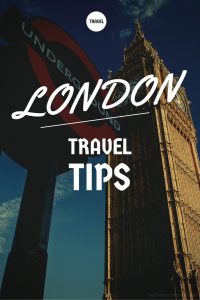 London Travel Tips